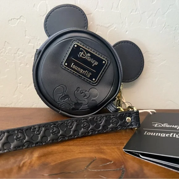 Loungefly Mickey Mouse Cork Coin Purse Pin Holder - Picture 4 of 5